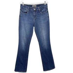 Women's Levis 515 Boot Cut Jeans Medium Wash Stretch Denim Size 8 - 31" x 32"